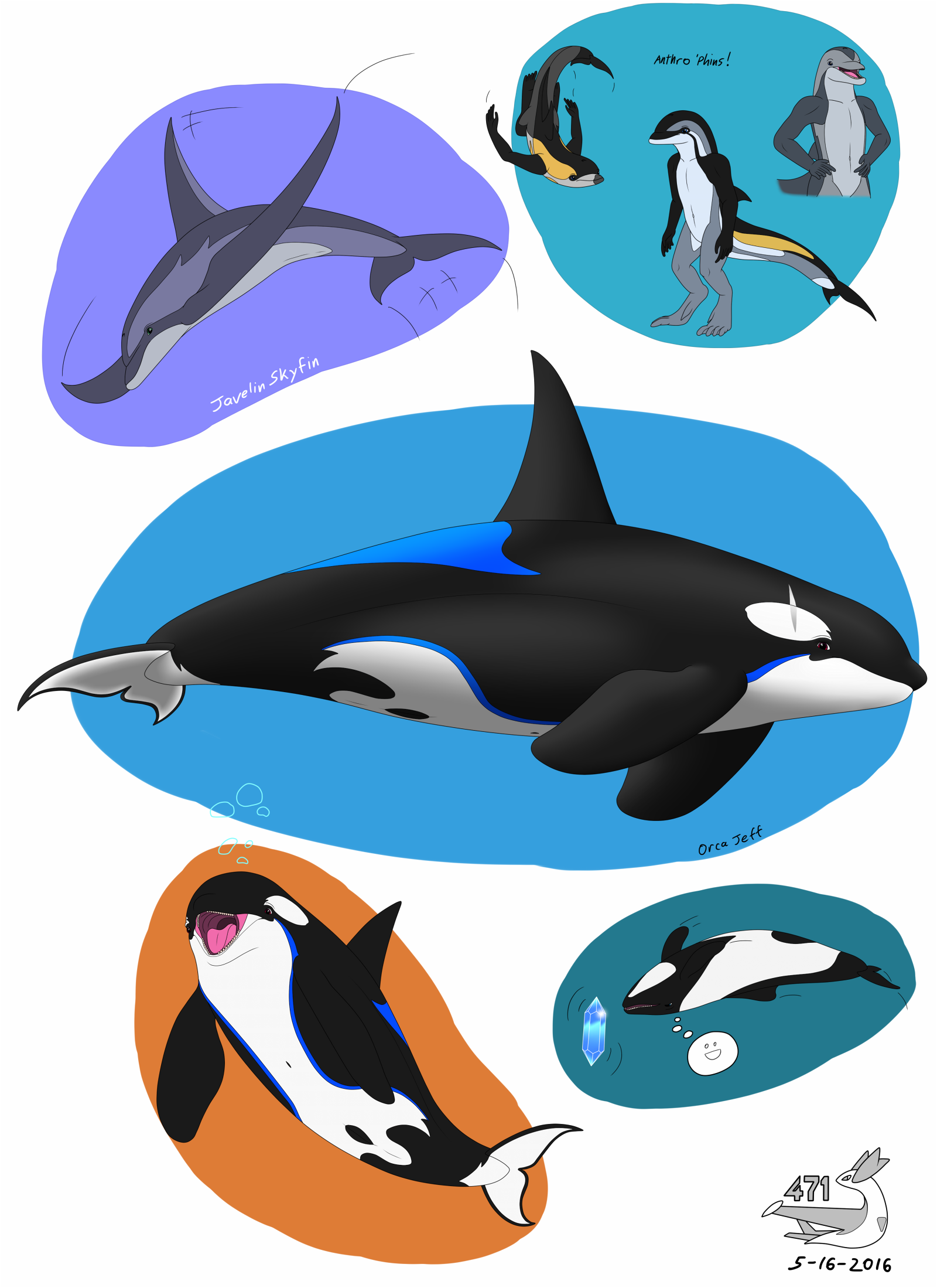 Another Dolphin dump by Jeff_Dragon471 -- Fur Affinity [dot] net